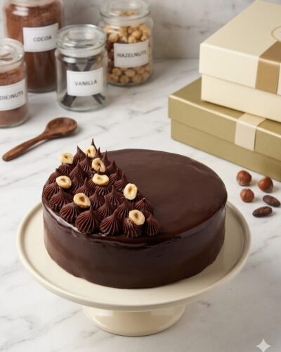 Nutella Hazelnut Cake